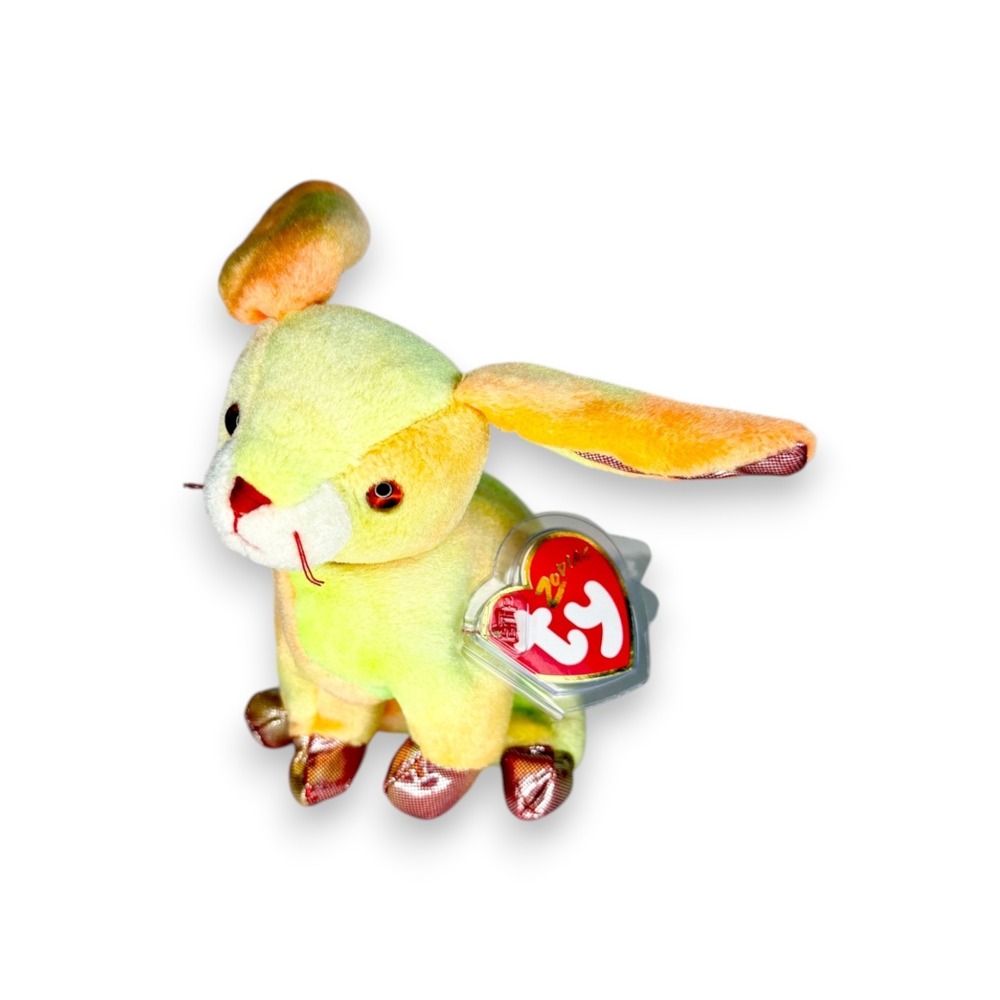 Rabbit the Rabbit | Lucky Zodiac Bunny | Mint Heart Tag TY Beanie Baby